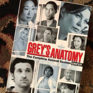 Grey’s Anatomy the Complete Second Season,  dvd box set Uncut